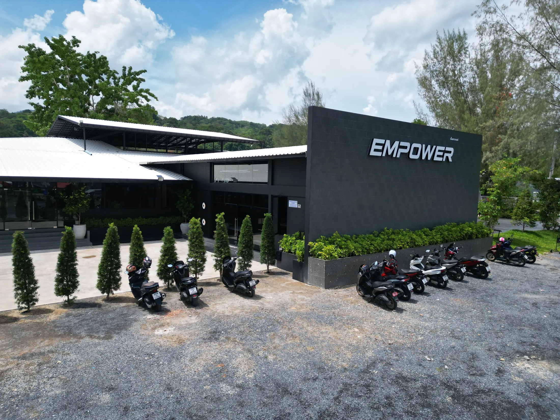 Exterior of EMPOWER Gym in Kamala, Phuket